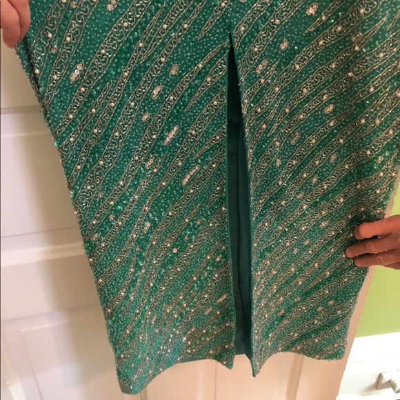 Lillie Rubin *VINTAGE* sequined Petite dress - Picture 7 of 9